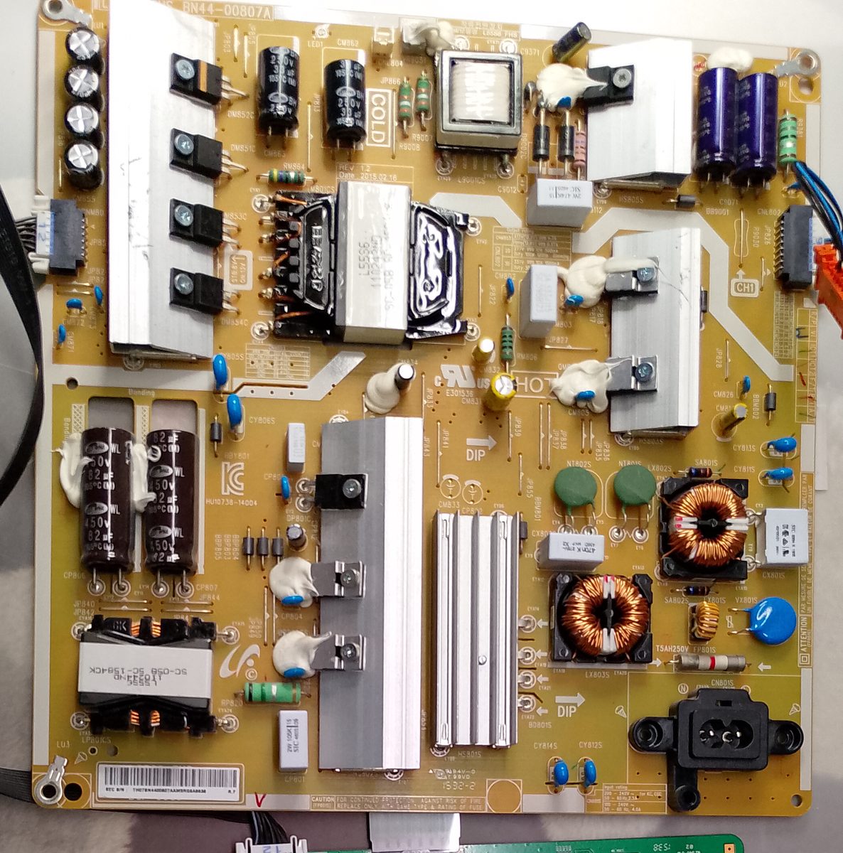 Voedingsbord BN44-00807A — Samsung UE50JU6400