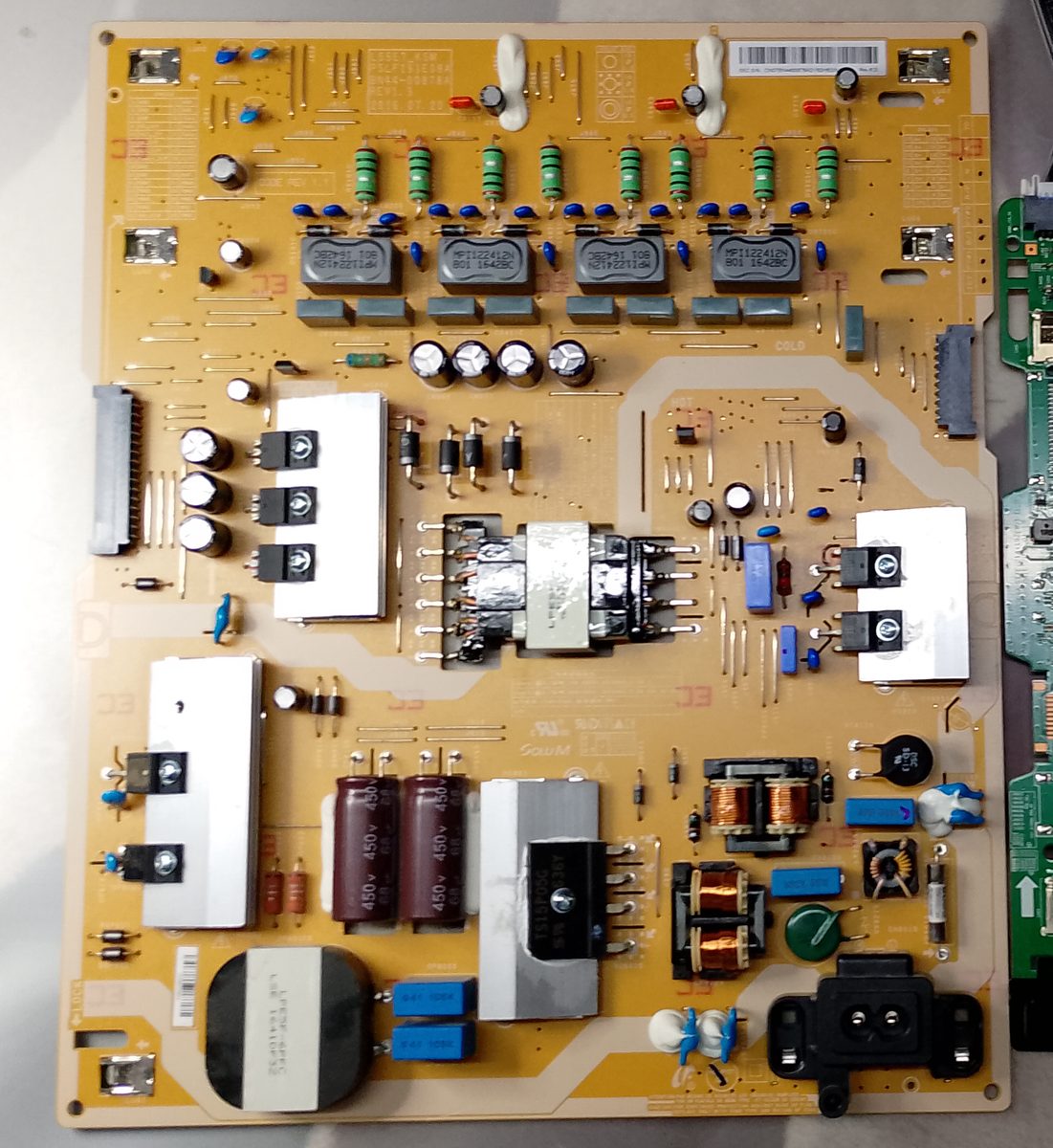 Voedingsbord BN44-00878A — Samsung UE49KS7000